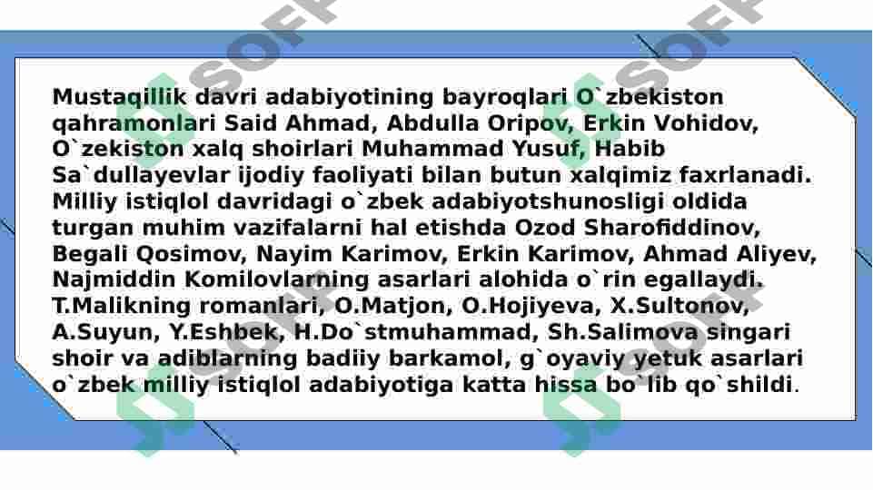 O'zbekistonning ma'naviy va madaniy taraqqiyoti 5
