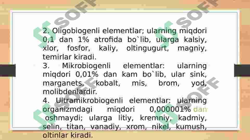 Hujayraning kimyoviy tarkibi,undagi asosi moddalar va moddalar almashinuvidagi ahamyati 5