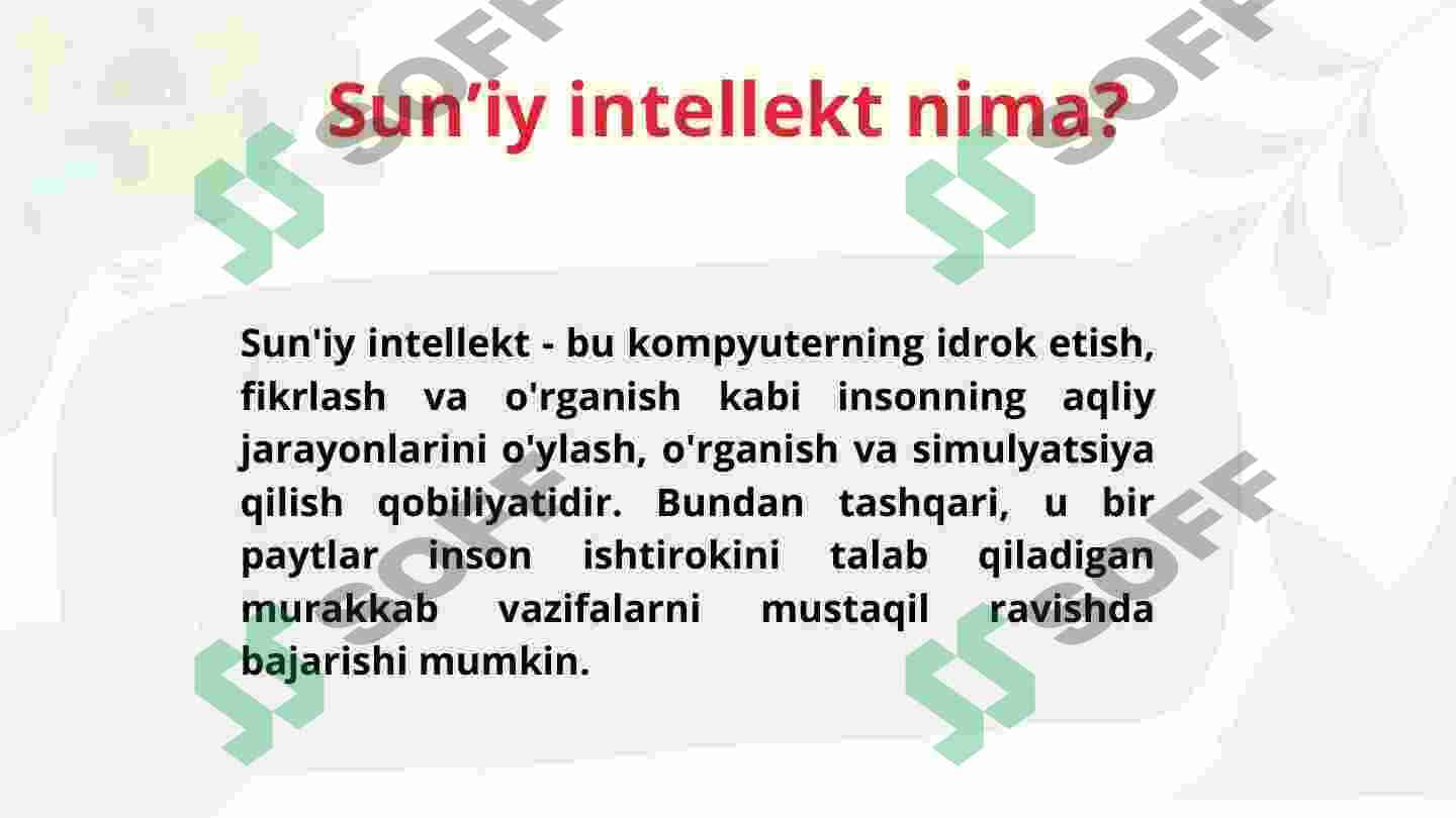 Sun'iy intellekt va mashinali o'qitish uchun parallel hisoblash tizimlari 5