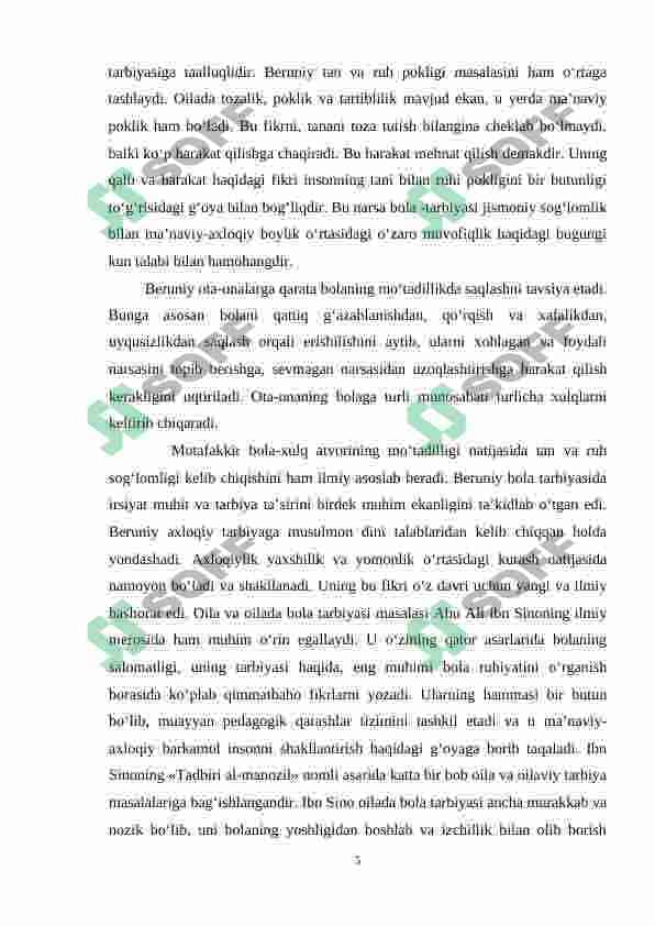Ma’naviy barkamol insonni shakllanishida oilaning tutgan o’rni 5