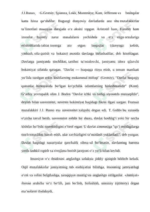 Davlatning kelib chiqishi haqida nazariyalar 5