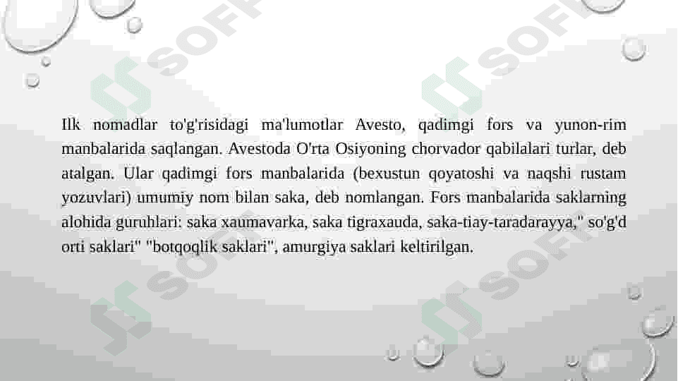 O’RTA OSIYONING DASHT VA TOG’OLDI HUDUDLARIDAGI CHORVADORLAR MADANIYATI 5