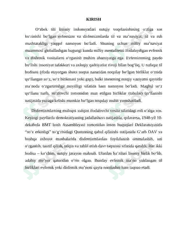 EVFEMIZM VA DISFEMIZM 5