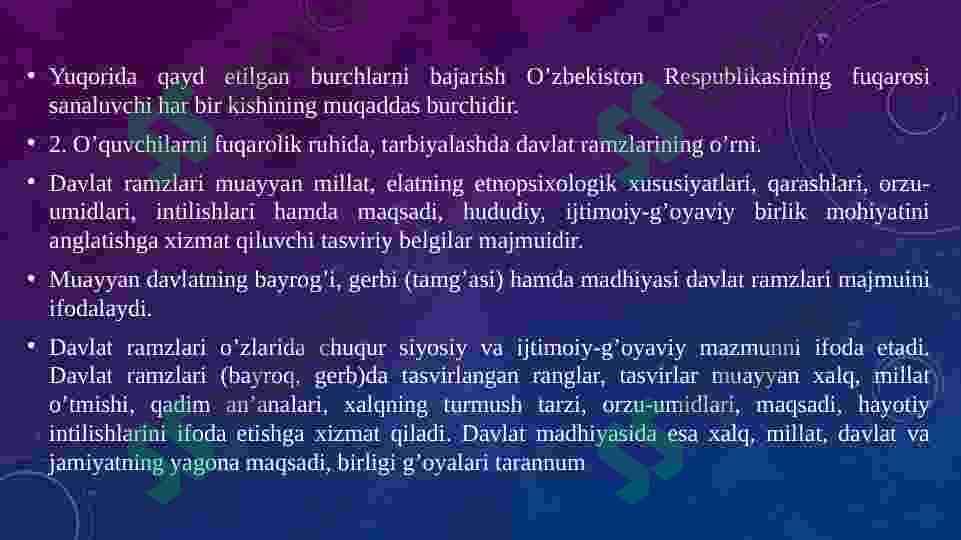 Umumiy psixologiya Fuqarolik Tarbiyasi 5