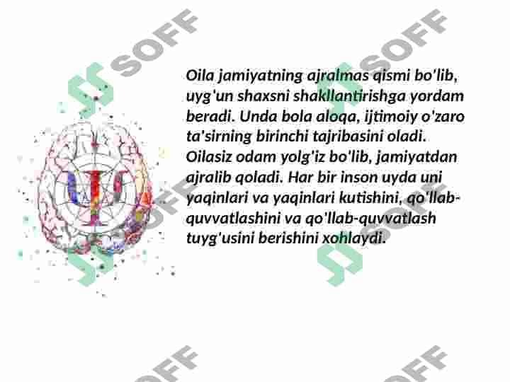 Ota-ona va farzand munosabatlarining xususiyatlari 5