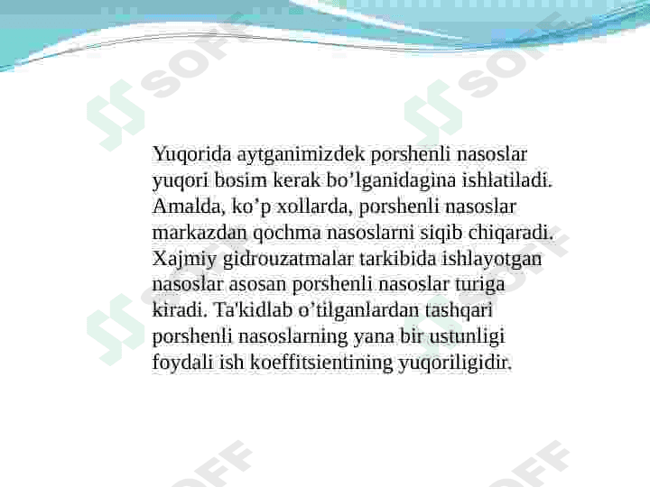 Porshenli mashinalar harakteristikasi 5