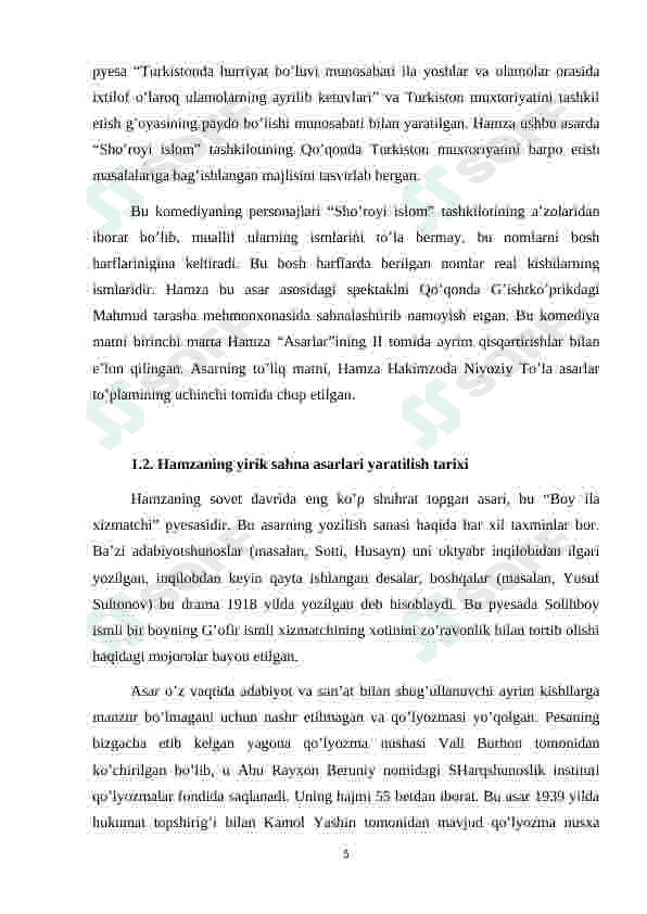 HAMZA – DRAMATURG 5
