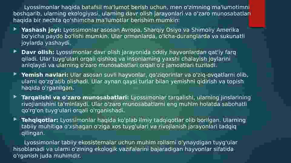 Lios va Liossimon jinslar va ularning xossalari 5