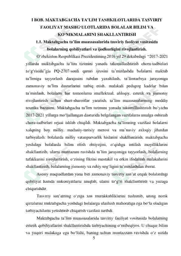 Maktabgacha yoshdagi bolalarda tasfiriy faoliyatidagi idrokini rivojlantirish 5