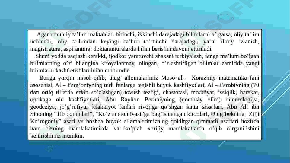 Kreativ fikrlashda everestik qoidalarning turlari 5