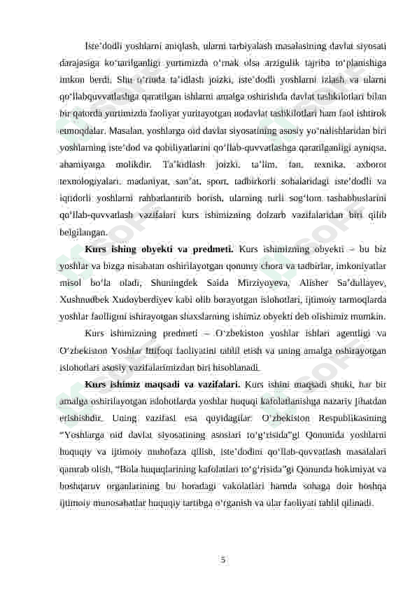 Yoshlar ta’lim-tarbiyasi muammolarini tadqiq etishning ilmiy-pedagogik asoslari 5