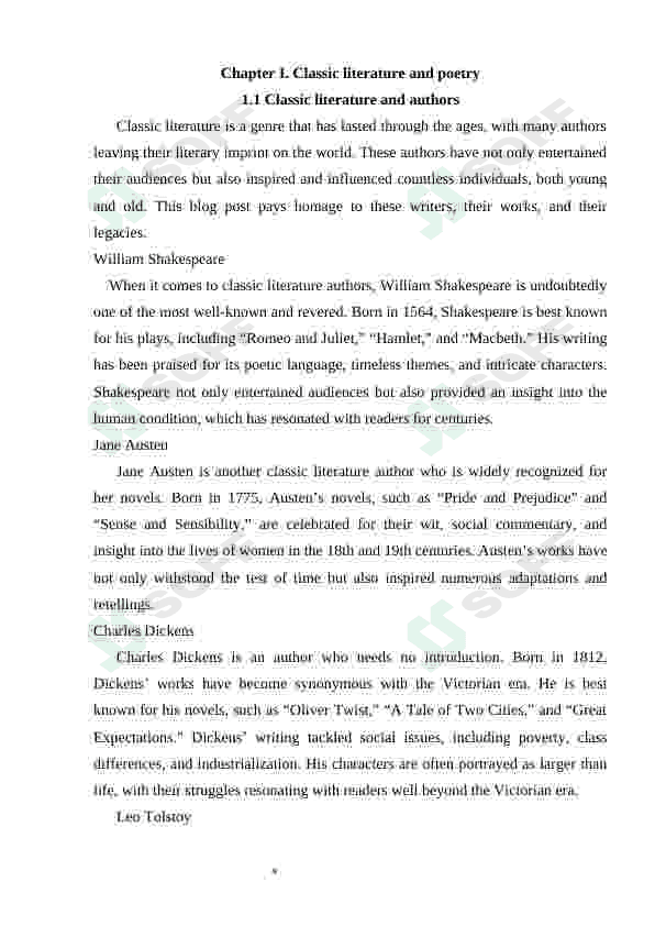 Literature and Language 5
