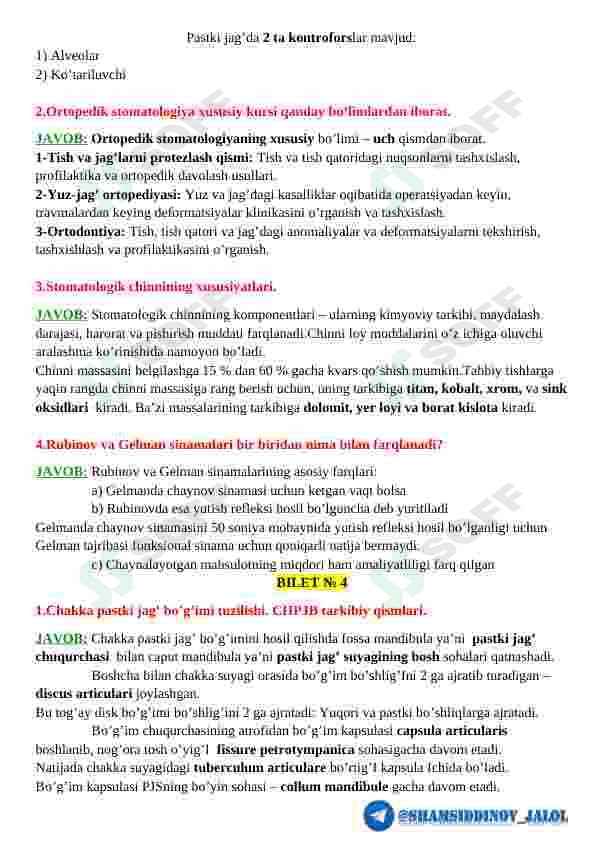 Ortopedik stomatologiya propedivtikasiga oid qo'llanma! 5