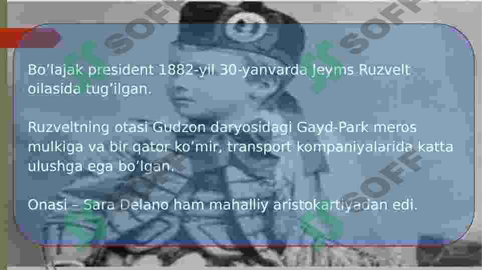 AQSH Franklin Ruzvelt davrida Yangicha yo'l siyosati 6