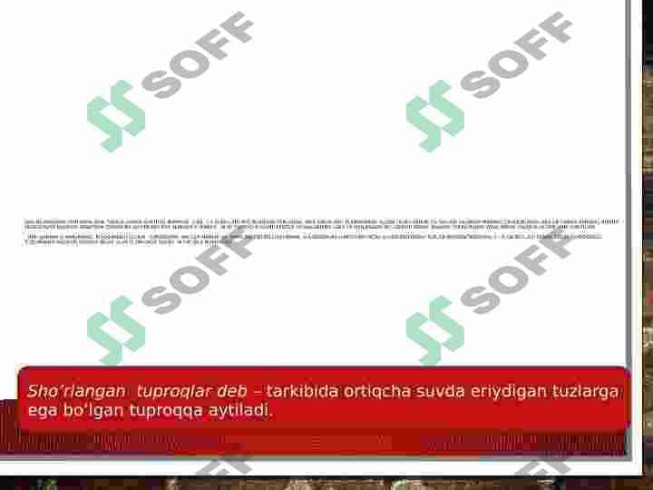SUV XO‘JALIGI VA MELIORATSIYA SOHASIGA XIZMAT QILUVCHI QIDIRUV-LOYIHA, ILMIY VA ISHLAB-CHIQARISH KORXONA VA TASHKILOTLARI 6