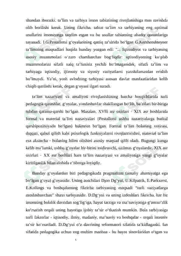 Mustaqil O'zbekiston respublikasida ta’lim tizimi va pedagogik fikrlar taraqqiyoti 6