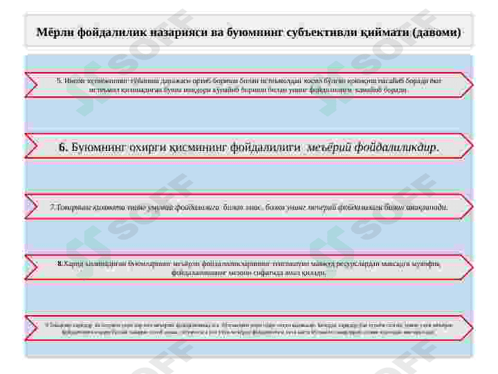 Маржинализм ва Кейнсчилик таълимоти 6