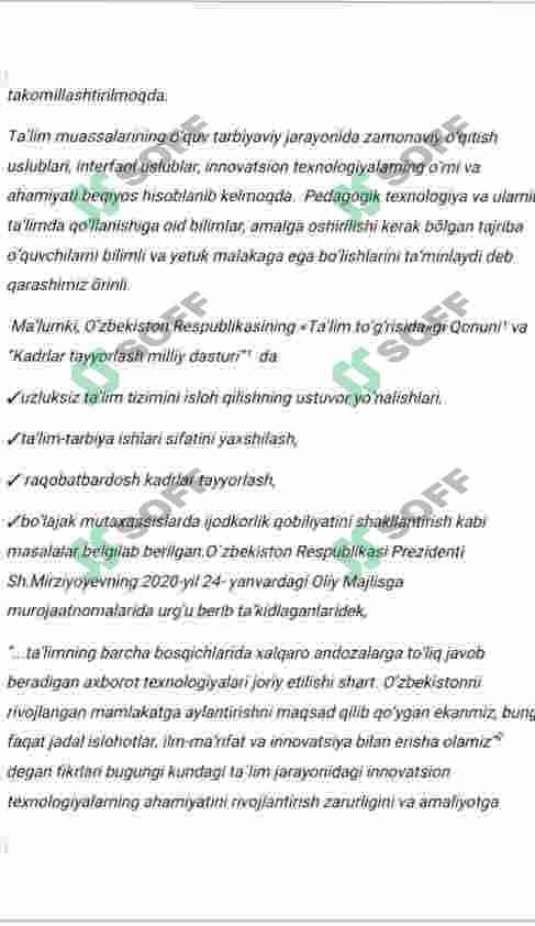 Bir urugʻ pallalilar sinfi 6
