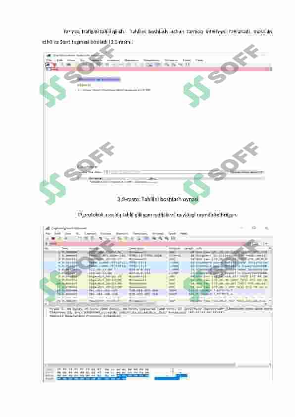 Wireshark ilovasi yordamida IP paketini tahlillash. Sodda autentifikasiyalash usullari 6