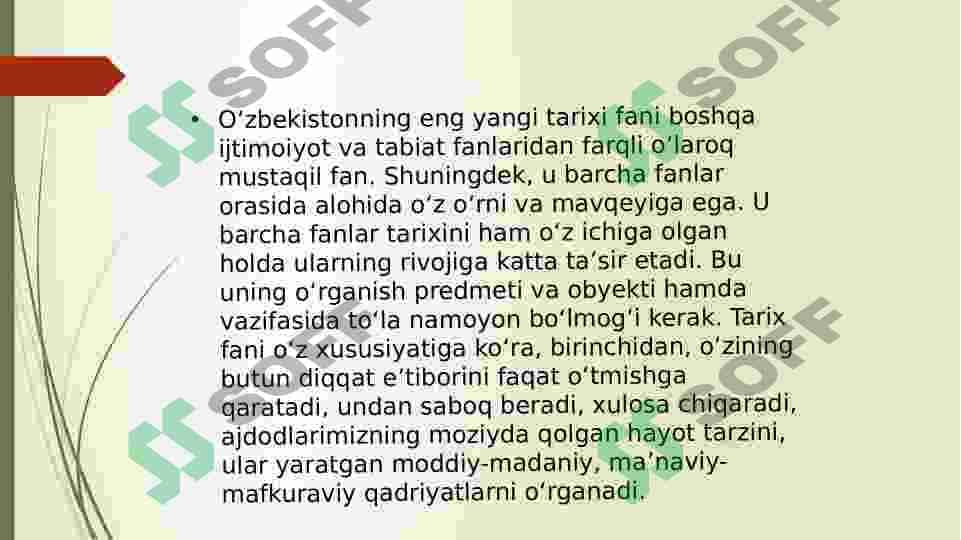 O'zbekistonning eng yangi tarixi 6