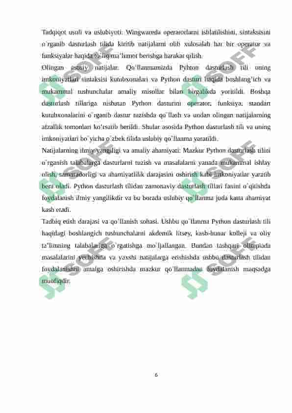 Bokeh kutubxonasi va imkoniyatlari kurs ishi 6