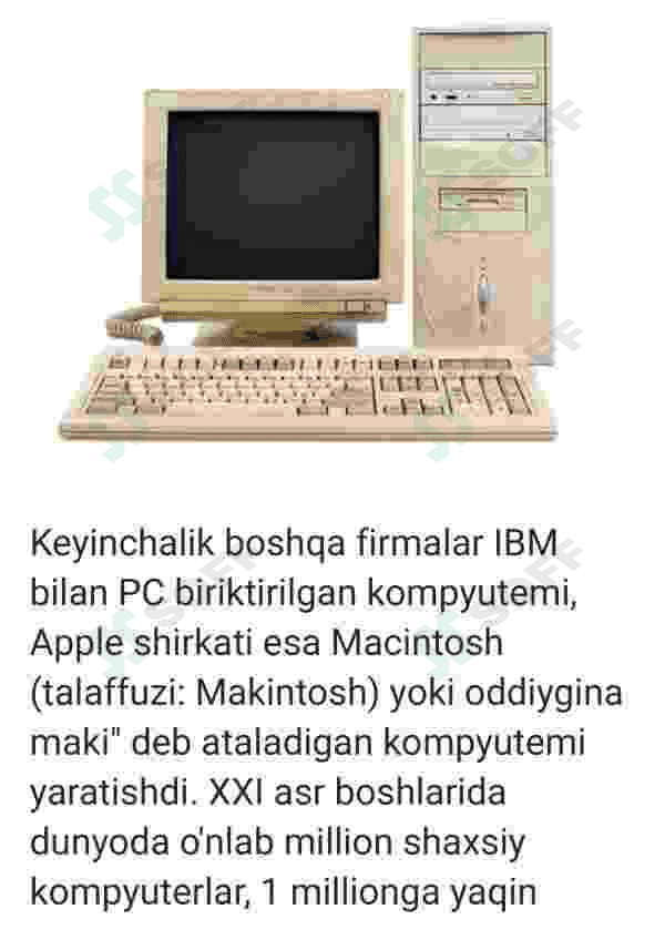 Kompyuterlar tarixi 6