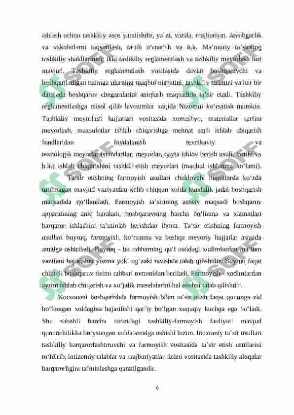Kommunal xo’jaligi korxonalari tizimida injinerlik tarmoqlarini rivojlanishi. 6