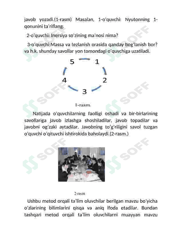 fizika fanini o'qitishda yangi pedagogik texnologiyalardan foydalanish 6