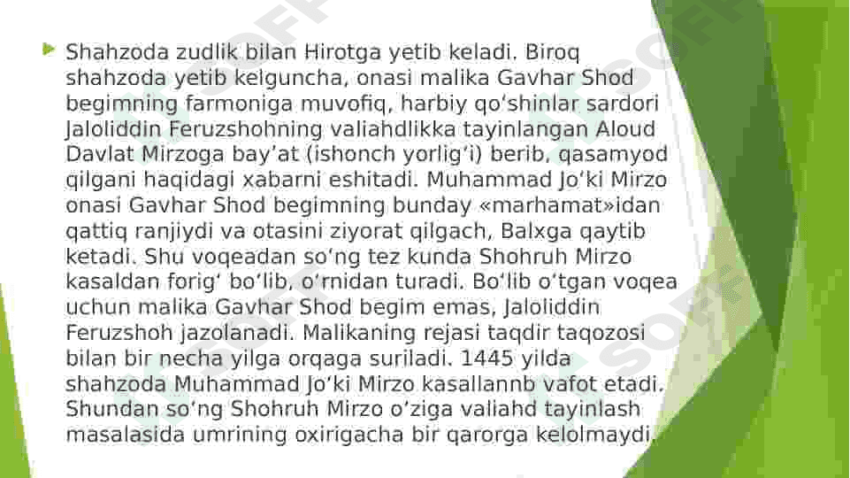 Gavhar shod begim faoliyatining ilmiy, tarixiy va badiiy asarlarda talqin 6