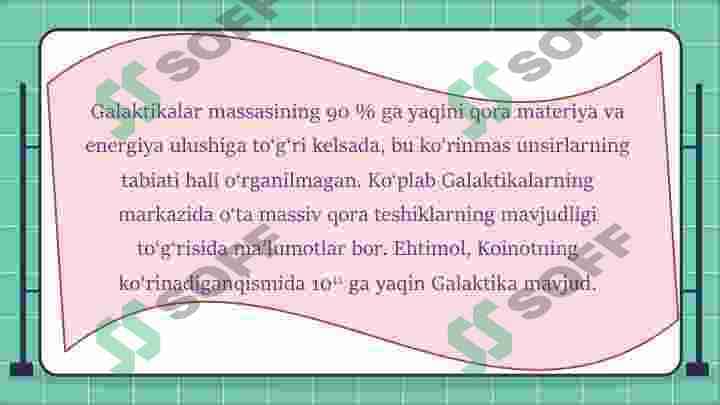 Quyosh turkumining tuzilishi va tarkibi. Quyosh turkumining paydo bo'lishi haqidagi kosmogonik va katastrofik gipotezalar. 6