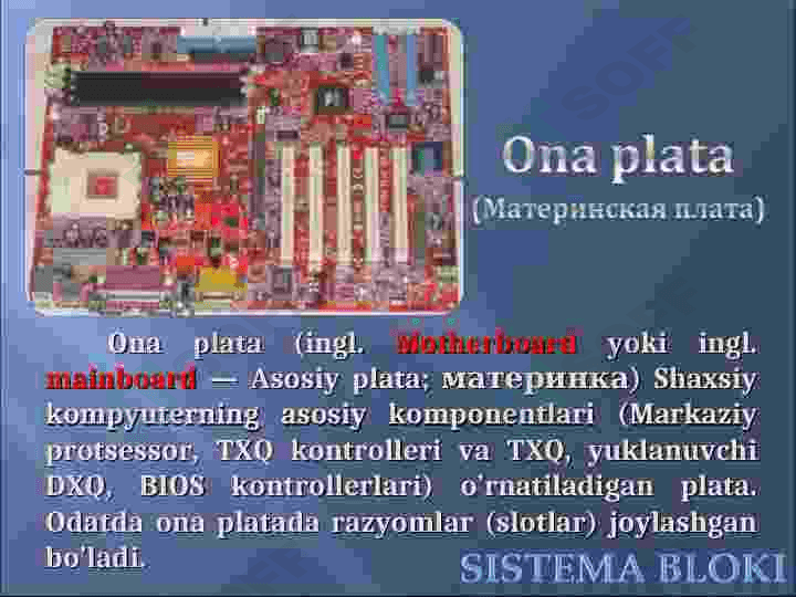 Kompyuter qurilmalari 6