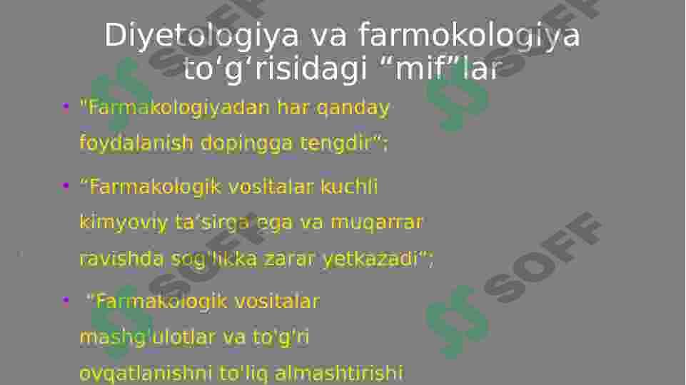 Qisqa masofaga yuguruvchi sportchilar diyetologiyasi 6