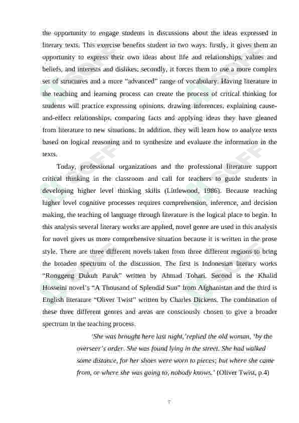 THE EFFECTIVE METHODS FOR TEACHING MODERN SYMBOLS OF AMERICAN LITERATURE DEVELOPING CRITICAL THINKING OF THE STUDENTS 6