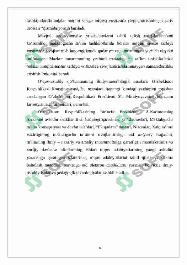 Maktabgacha yoshdagi bolalarni sensor tarbiyasi 6