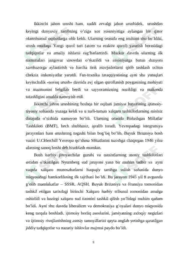 Globallashuvning falsafiy muommolari 6