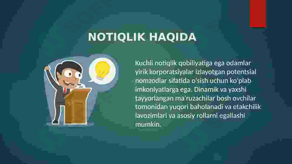 Ommaviy ma’ruzalar, notiqlik turlari 6
