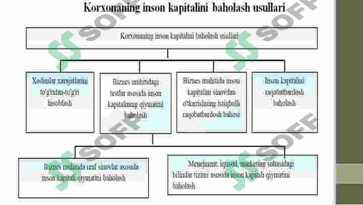 INSON KAPITALIGA SARMOYA KIRITISH YO’NALISHLARI 6
