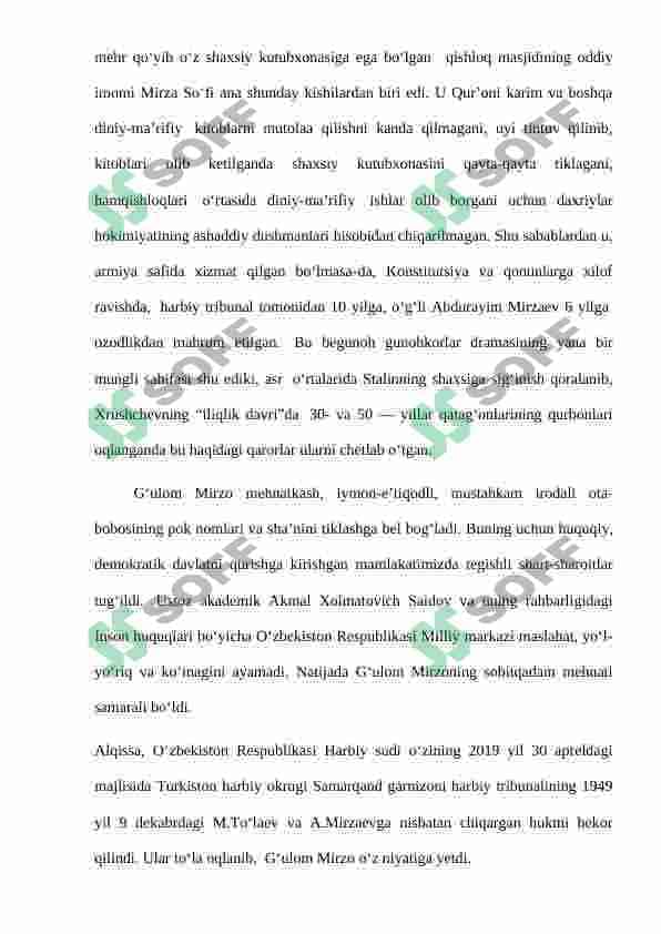 Sovet hokimiyatining qatag’onlik siyosatini ilm-fanga ko’rsatgan ta’siri 6