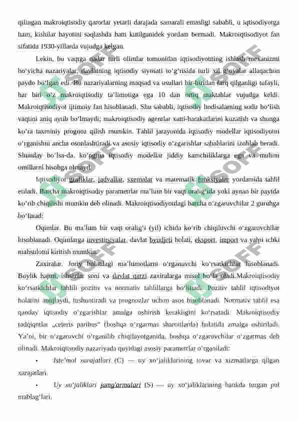 Milliy hisoblash tizimidagi asosiy makroiqtisodiy koʻrsatkichlar 6