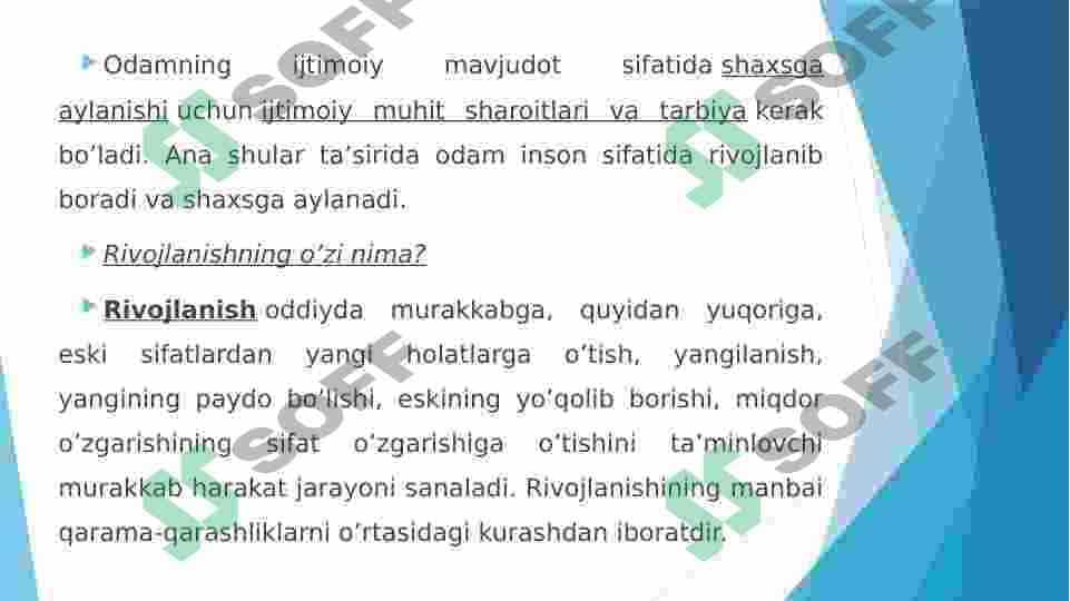 Irodaviy boshqaruv va inson shaxsining rivojlanishi 6