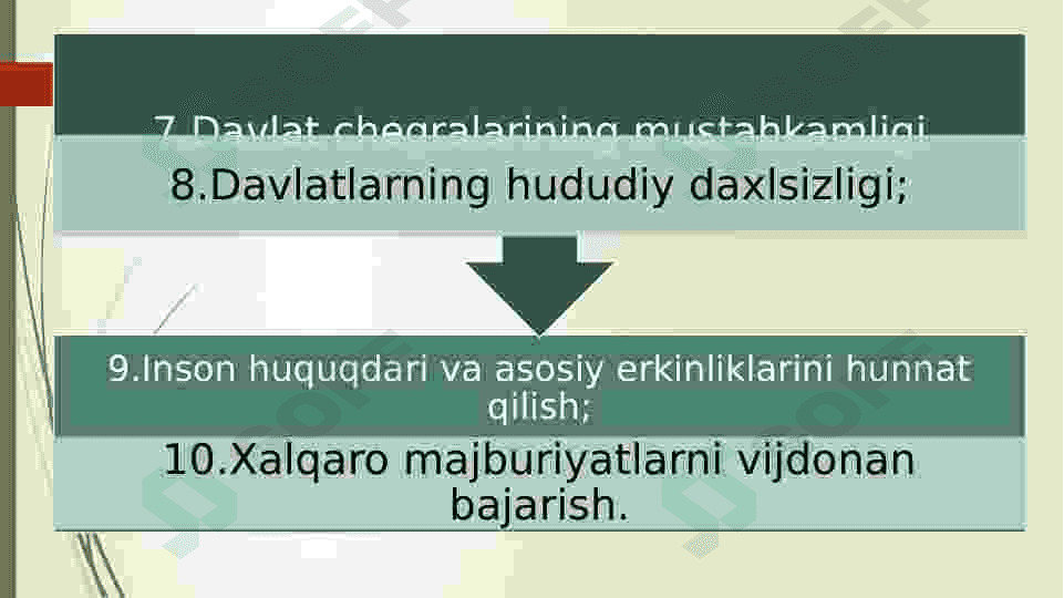 Xalqaro huquq prinsiplari 6