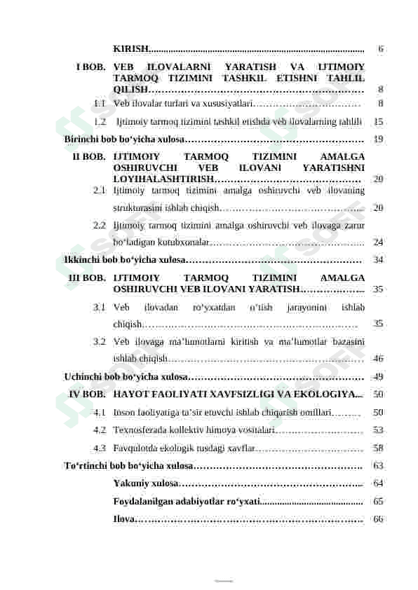 IJTIMOIY TARMOQ TIZIMINI AMALGA OSHIRUVCHI VEB ILOVANI YARATISH 6