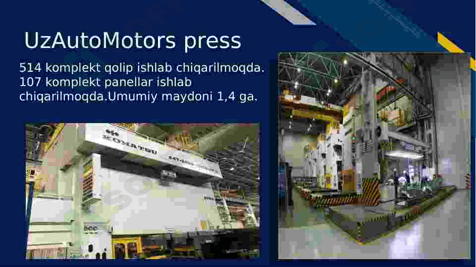 BMW va UzAutoMotors. Avtomobil  ishlab chiqarish 6