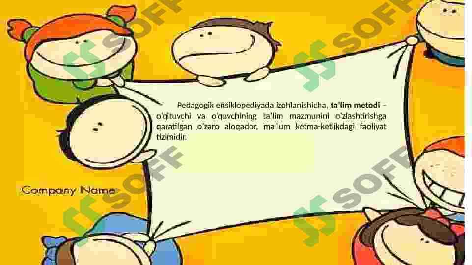 ONA TILI VA O’QISH DARSLARIDA QO’LLANILADIGAN SAMARALI METODLARDAN FOYDALANISH 6