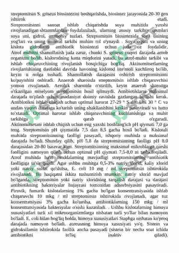 Streptomitsin dori vositasini gaz suyuqlik xromatografik usulda aniqlash 6