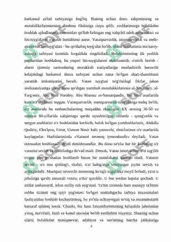 Maktabda ma’naviy va ma’rifiy ishlarni tashkil qilish metodikasi 6