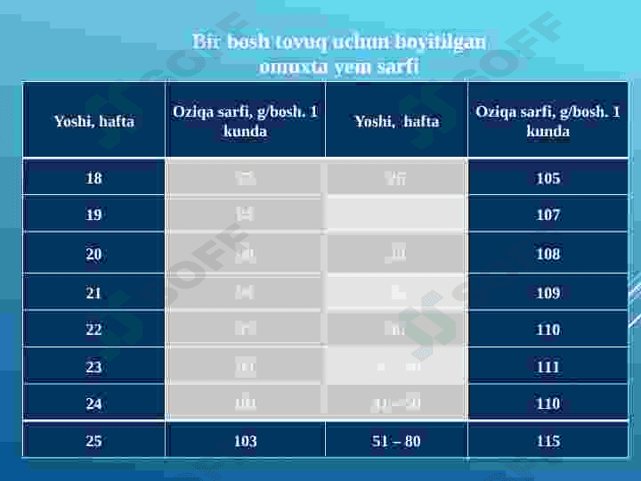 Parrandalarni oziqlantirish texnologiyalari 6