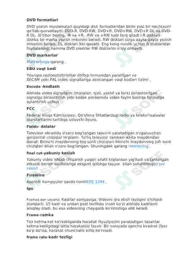 premiere pro dasturi uchun glossary montajda ishlatiladigan terminlar o'zbekcha 6