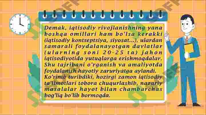 Hozrgi zamon iqtisodiy qarashlari evolutsiyasi 6