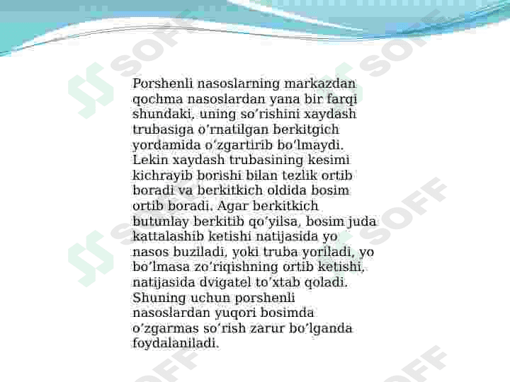 Porshenli mashinalar harakteristikasi 6